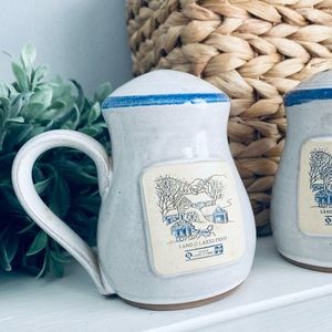 Vintage Land O Lakes Salt Pepper Shakers, Set